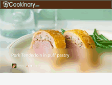 Tablet Screenshot of cookinary.com
